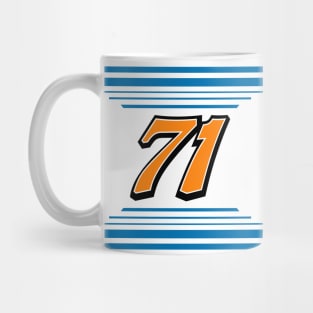 Zane Smith #71 2024 NASCAR Design Mug